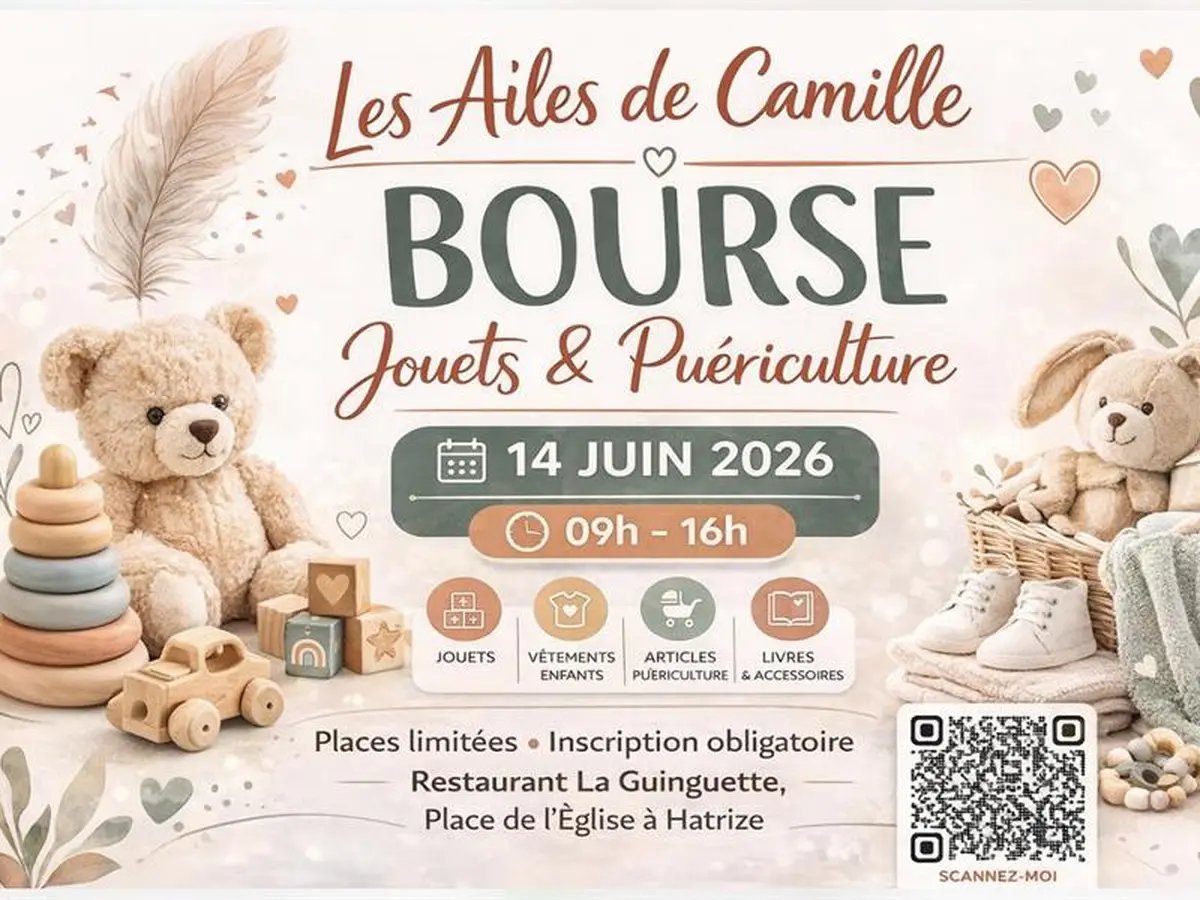 Les ailes de Camille bourse aux jouets