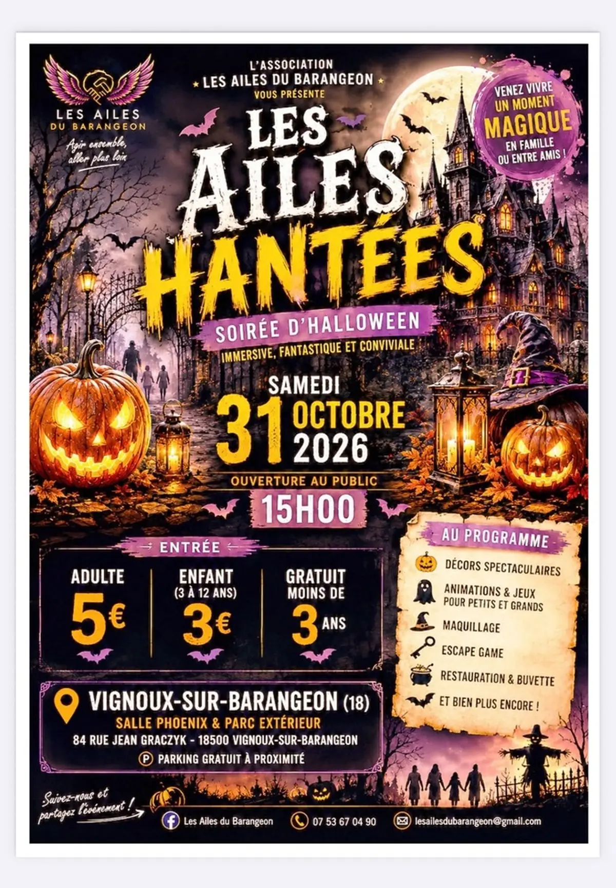 Les ailes hantées