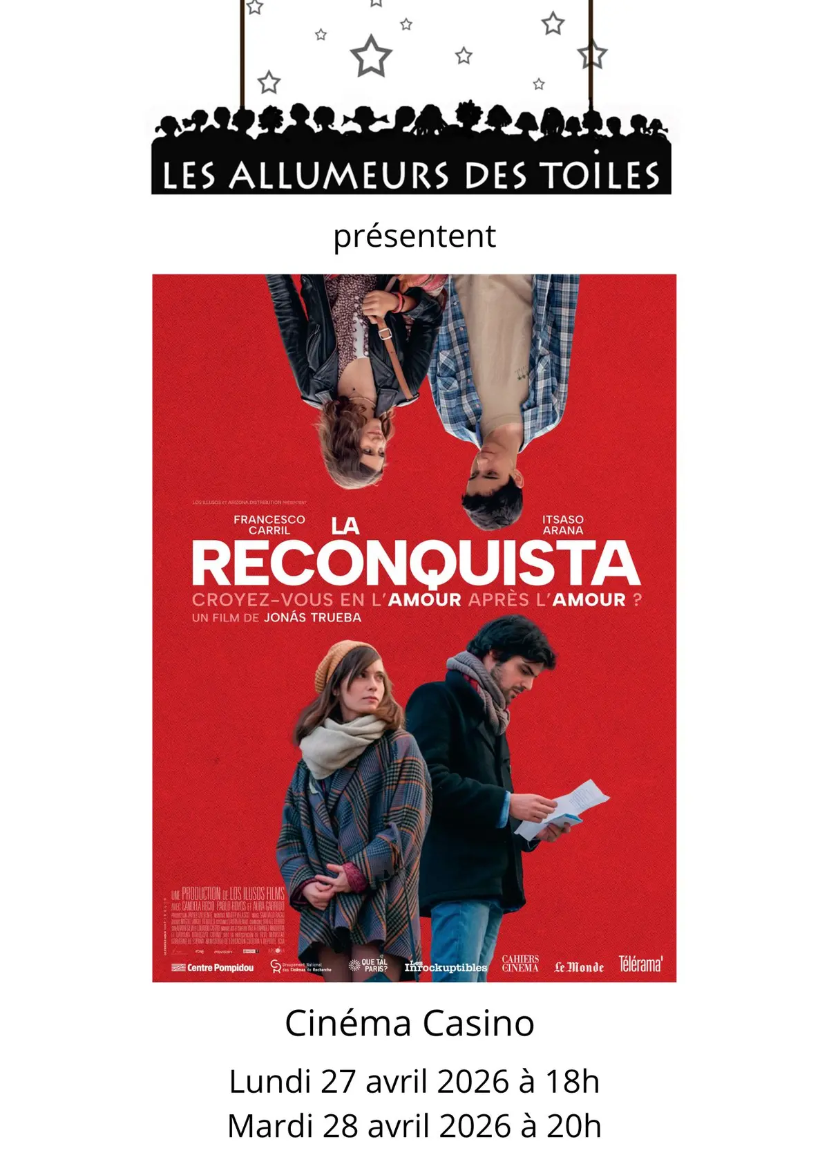 Les Allumeurs des Toiles présentent La Reconquista - Drame de Jonás Trueba