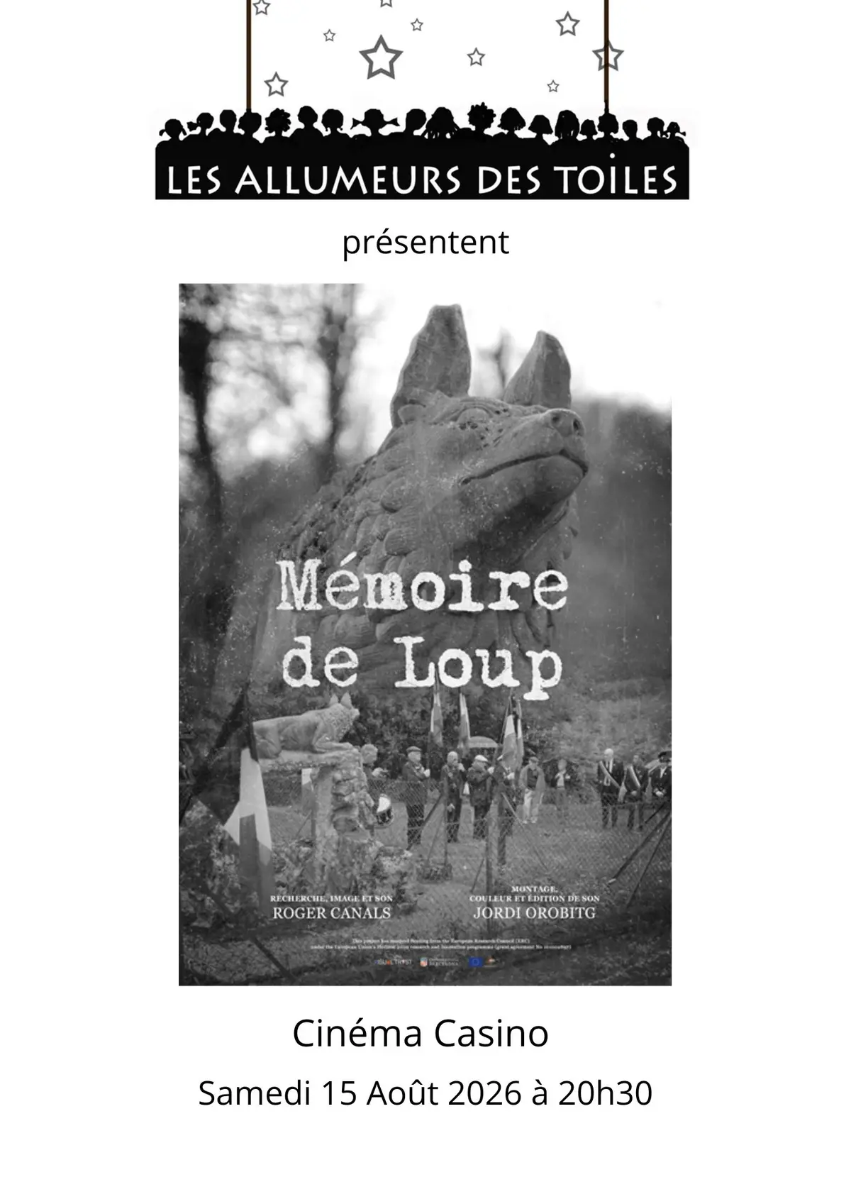 Les Allumeurs des Toiles présentent : Mémoire de Loup - Documentaire de Roger Canals