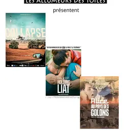 Les Allumeurs des Toiles présentent : Une journée programmation spéciale de 3 films avec la participation du Mouvement pour la paix