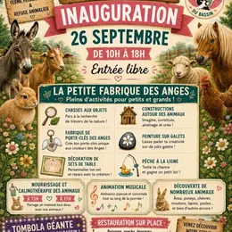 Les anges du Bassin Inauguration de la ferme pédagogique
