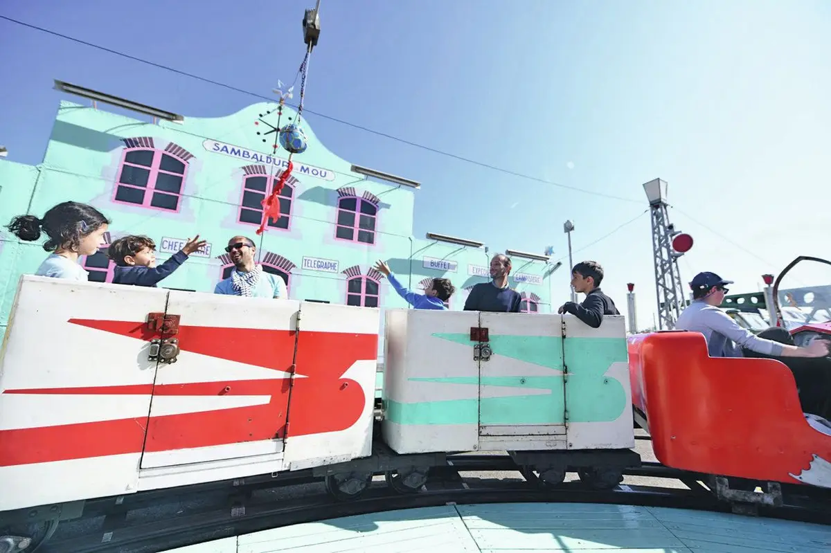 Le manège Sambaldur cet été à la Cité du Train !