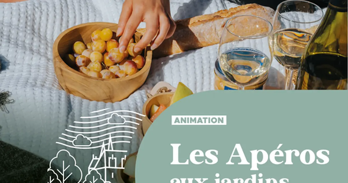Les apéros au jardin : musée Bertrand
