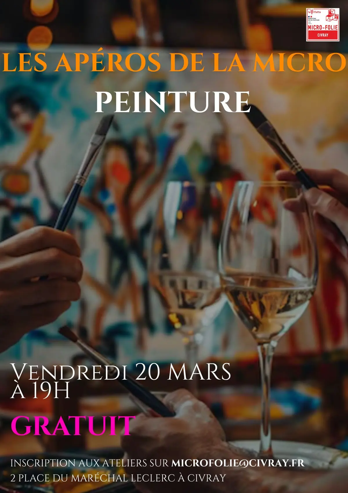Les Apéros de la Micro : peinture