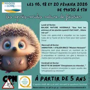 [Les après-midi nature]: atelier brico mission hérisson