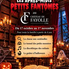 Les après-midis petits fantômes
