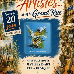 Les artistes dans la rue au Bugue