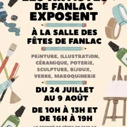 Les artistes de Fanlac exposent
