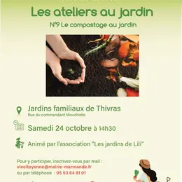 Les ateliers au jardin