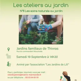 Les ateliers au jardin