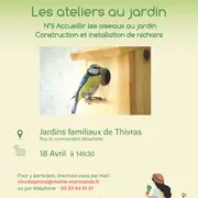 Les ateliers au jardin