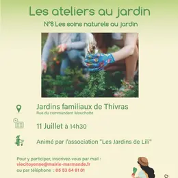 Les ateliers au jardin