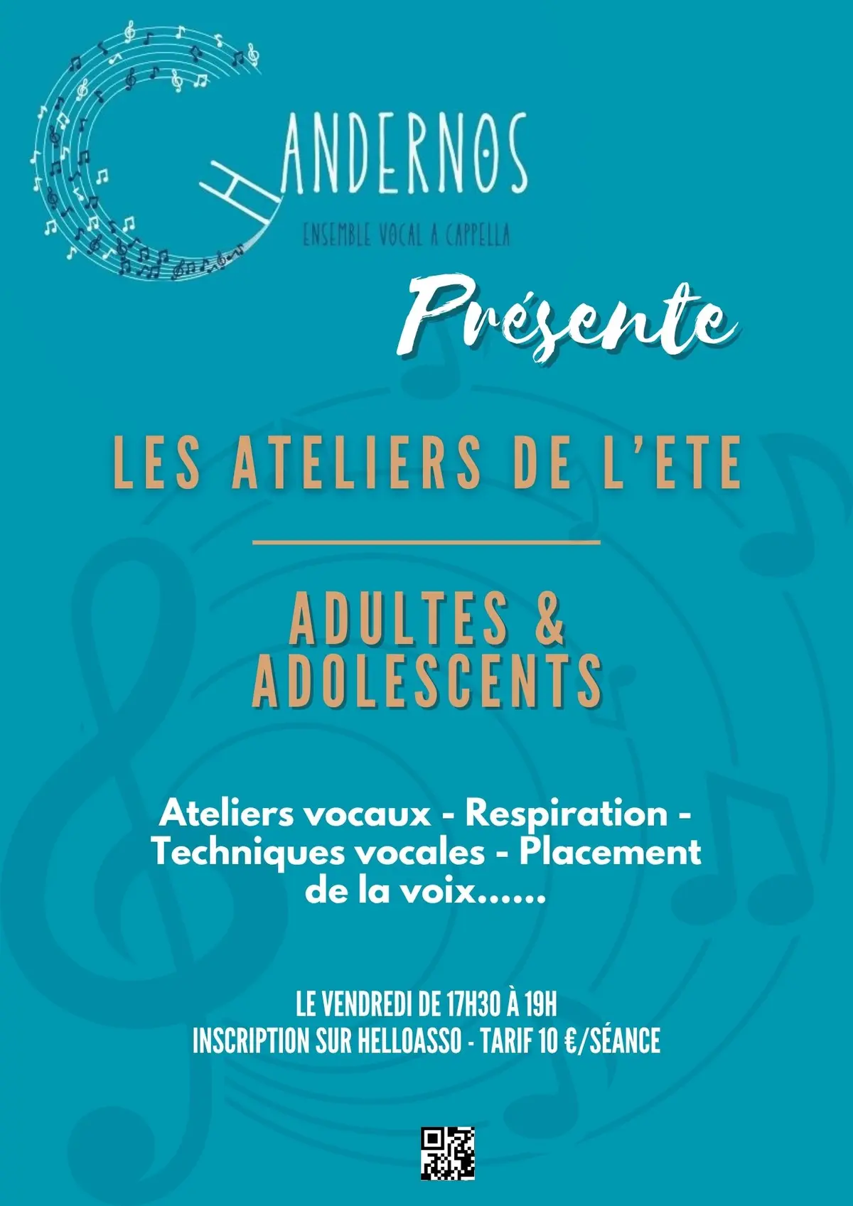 Les ateliers d'été