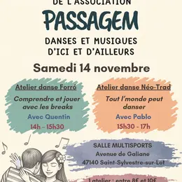Les ateliers danse du samedi