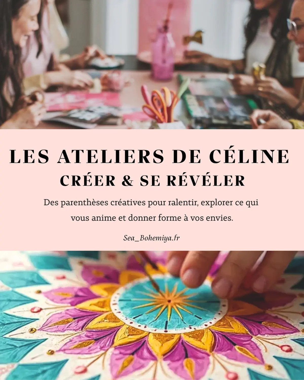 Les ateliers de Céline : mandalas et astrologie
