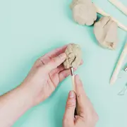 Les ateliers de l'Inter'Val : activité pâte autodurcissante