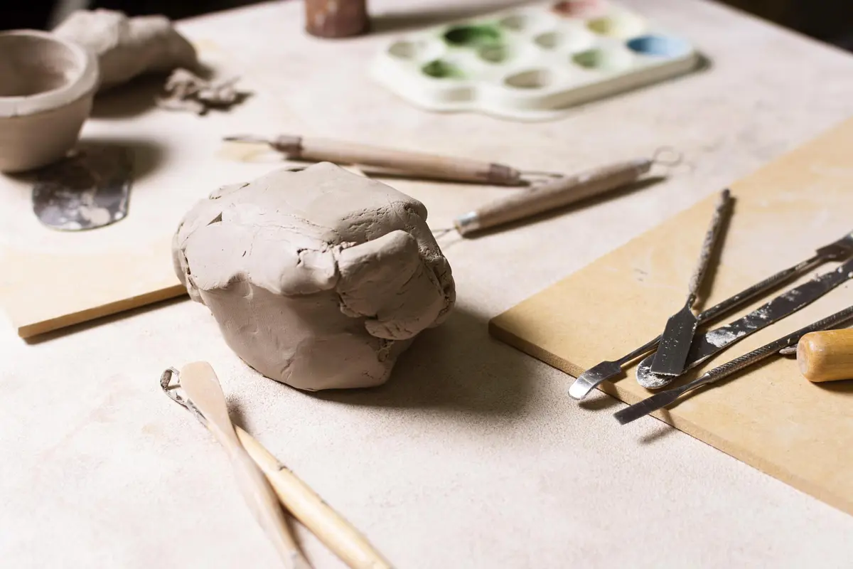 Les ateliers de l’Outilthèque : atelier sculpture (Siporex)