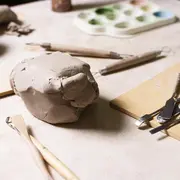 Les ateliers de l’Outilthèque : atelier sculpture (Siporex)