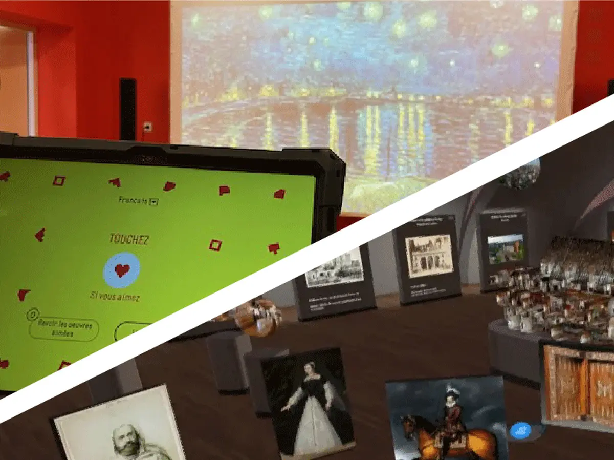 Les ateliers de la Microfolie / Visite de musées en VR