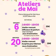 Les ateliers de Mai avec l'Atelier des Deux Ailes