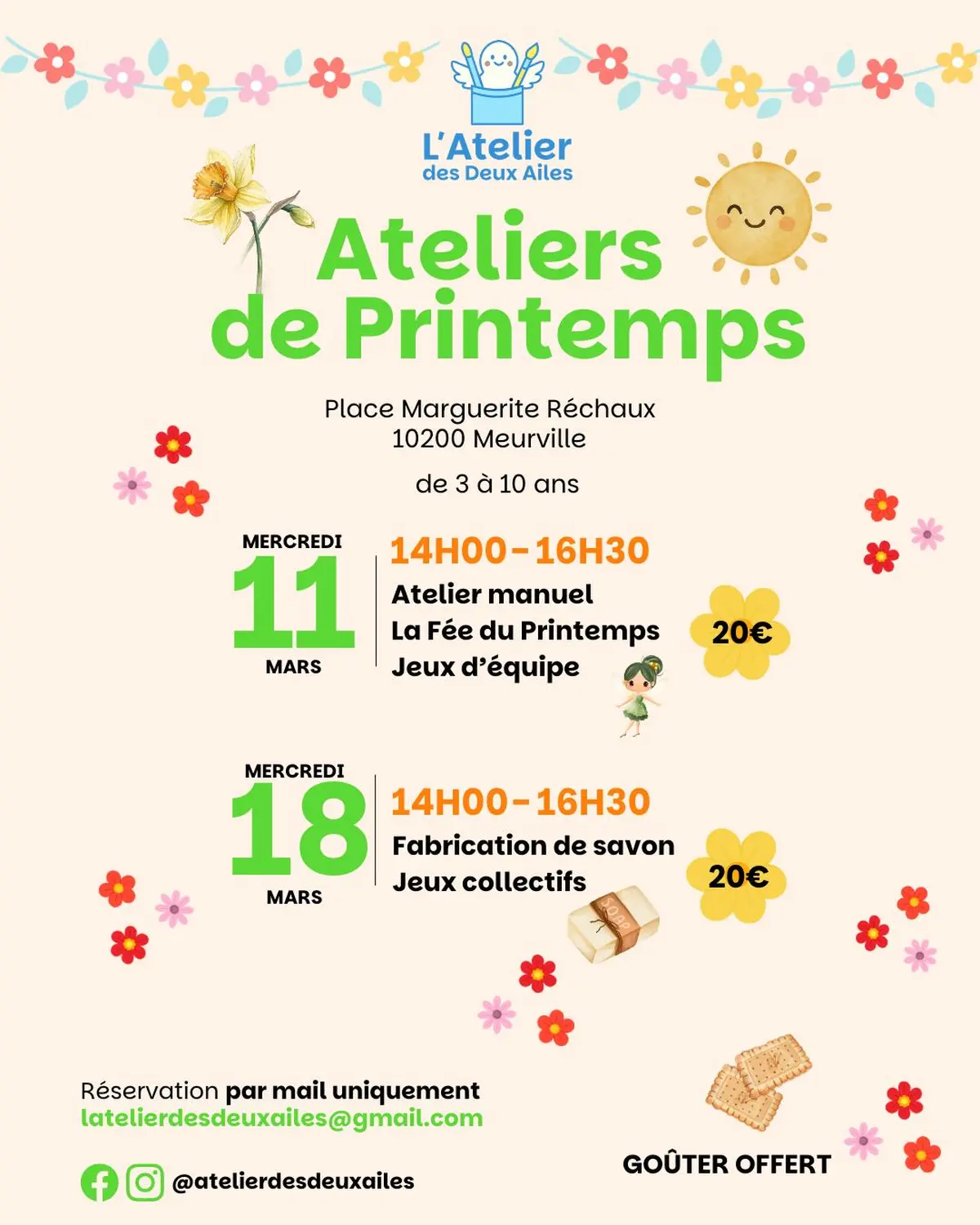 Les ateliers de printemps
