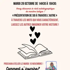 Les ateliers du lien social : Autour du livre avec Hélène Huillet