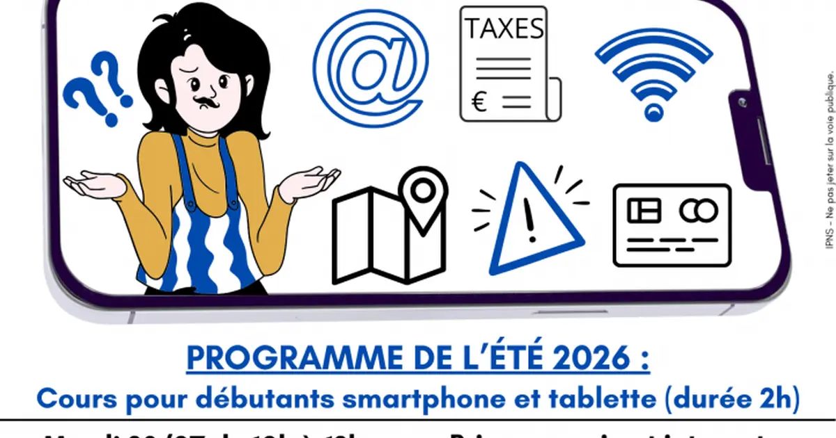 Les Ateliers Du Numérique : Débutant Spartphone Et Tablette