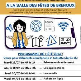 Les Ateliers Du Numérique : Débutant Spartphone Et Tablette