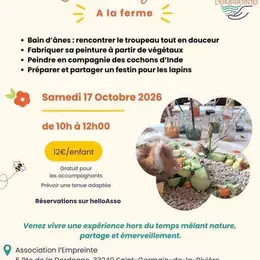 Les ateliers famille de la ferme pédagogique l'Empreinte