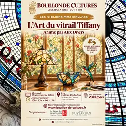 LES ATELIERS MASTERCLASS : L'art du vitrail