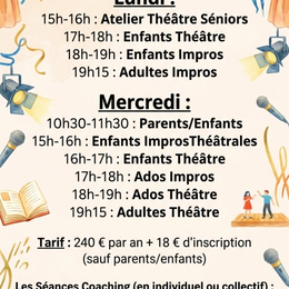 Les ateliers théâtre de la Cie d'Artiel