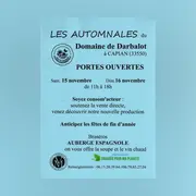 Les Automnales du Domaine de Darbalot
