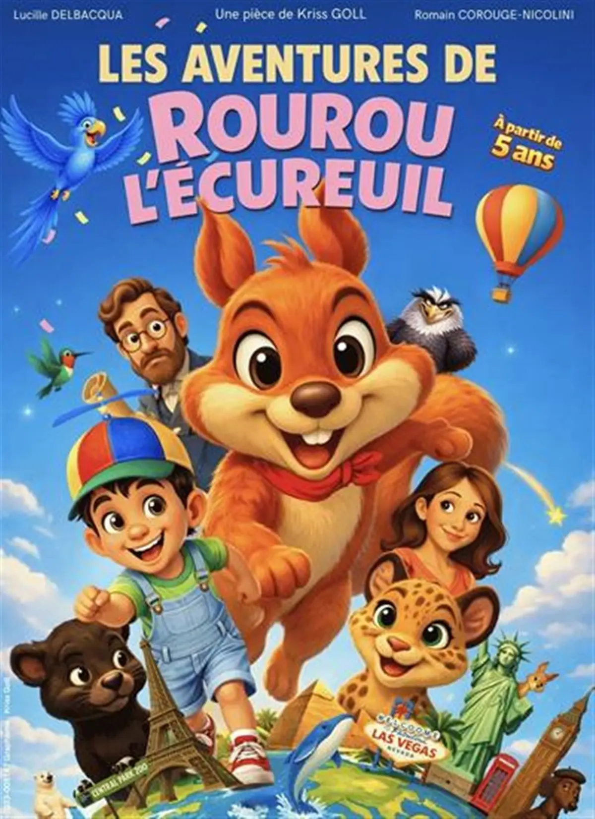 Les aventures de Rourou l'écureuil
