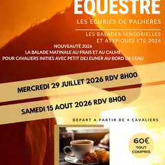 Les Balades Matinales équestres Sensorielles