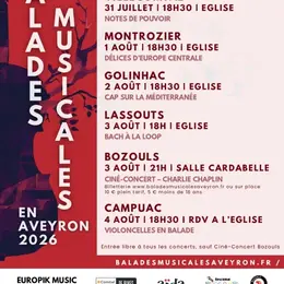Les Balades Musicales en Aveyron - Cap sur la méditerranée
