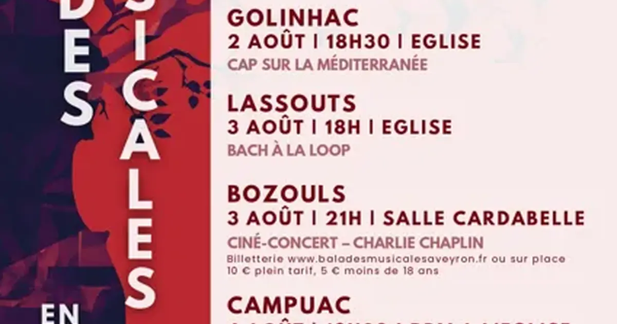 Les Balades Musicales en Aveyron - "Violoncelles en balade"