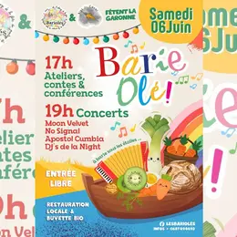 Les bariolés fêtent la Garonne