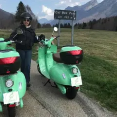 Les Bauges découverte à Vespa électrique (73)
