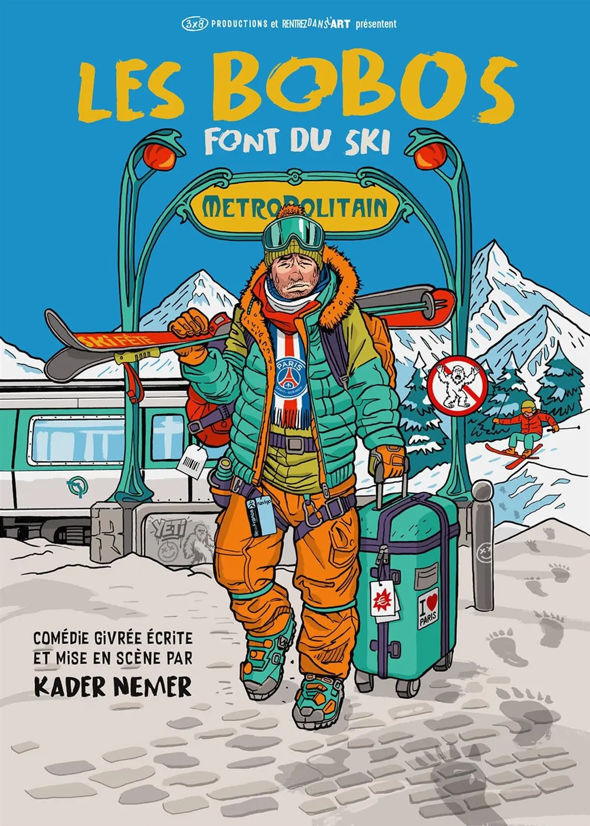 Les bobos font du ski