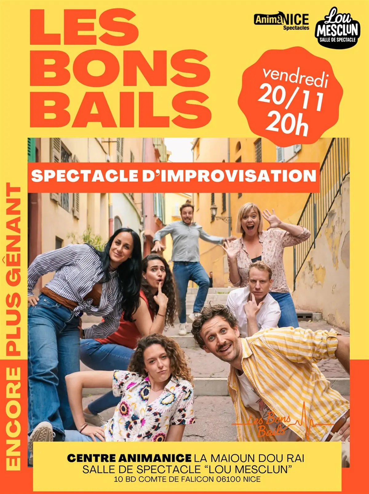 Les Bons Bails en spectacle d'improvisation