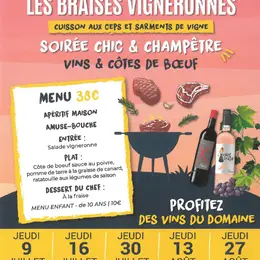 Les Braises Vigneronnes au Château Famaey