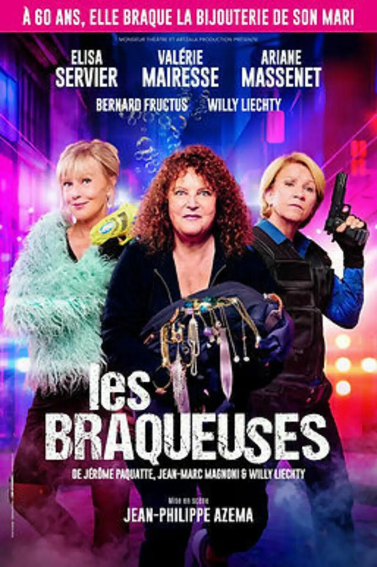 Les braqueuses - théâtre comédie