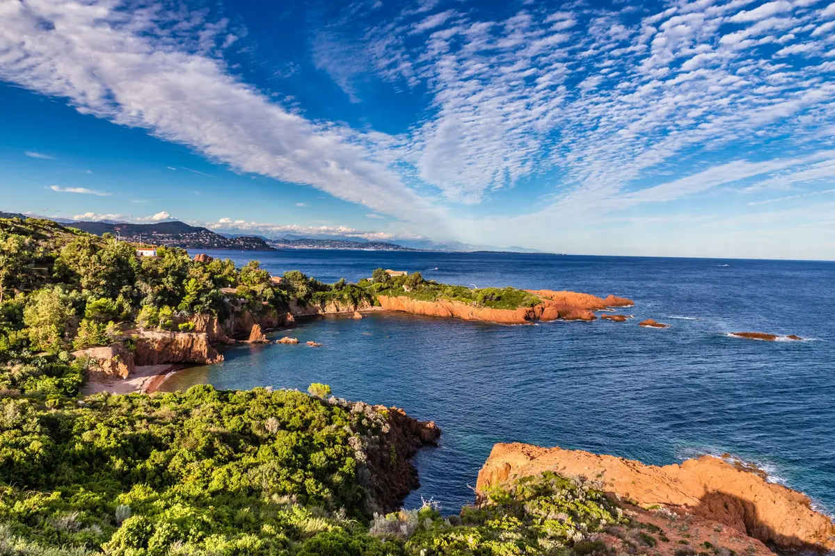 Les calanques de l'Estérel