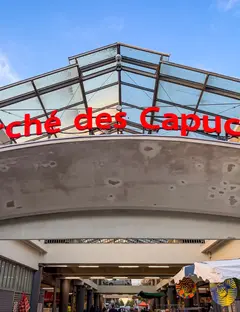 Marché des Capucins à Bordeaux