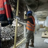 Catacombes de Paris - Un chantier essentiel pour préserver un site fragile &copy;  Catacombes de Paris