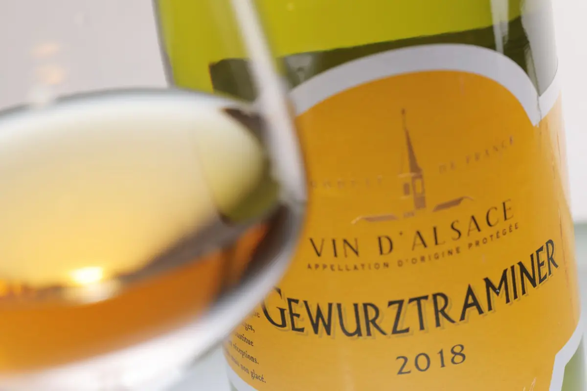Le Gewurztraminer, vin d'alsace le plus sucr&eacute;