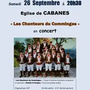 Les chanteurs du Comminges en concert - La Bastide l'Evêque