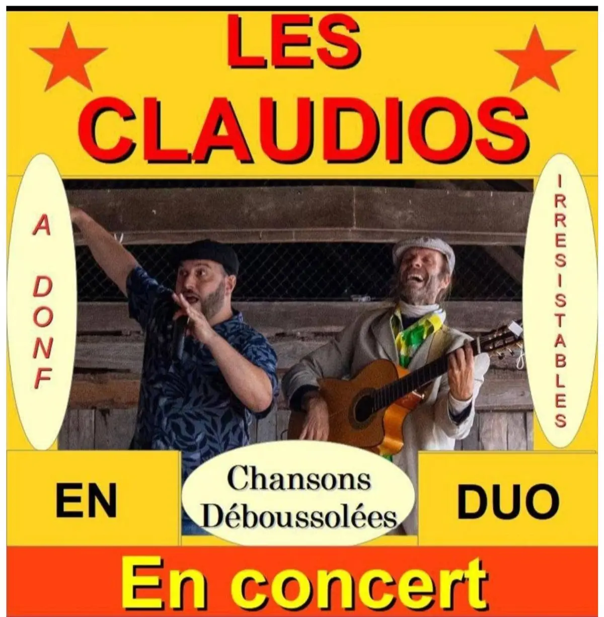 Les Claudios en concert - Guinguette de la Tambourinette