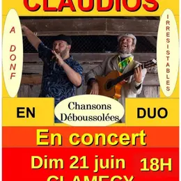 Les Claudios en duo et en concert - Guinguette de la Tambourinette